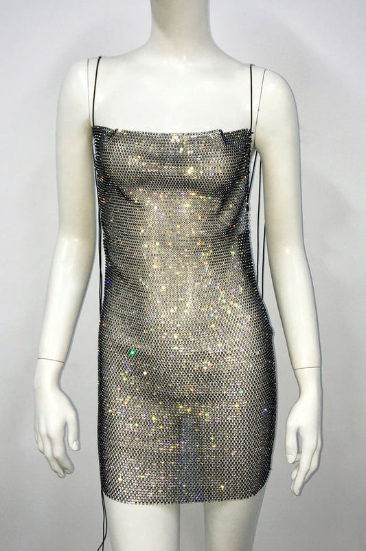 Nancy Glitter Mini Dress